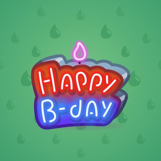 B-Day Candle #206608