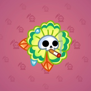 Skull Flower #7047