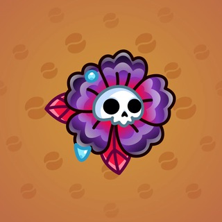 Skull Flower #20898
