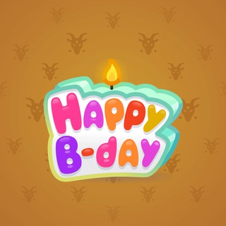 B-Day Candle #211770
