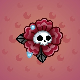 Skull Flower #8731