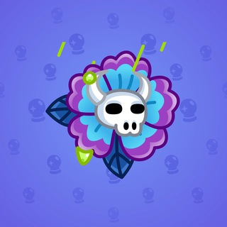 Skull Flower #6092