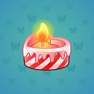 Love Candle #1742