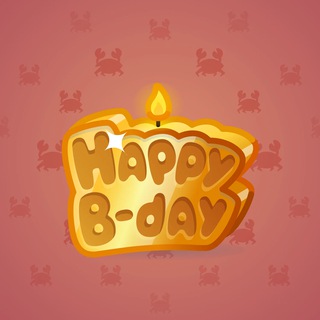B-Day Candle #230435