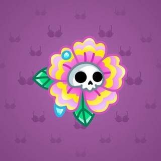 Skull Flower #6323