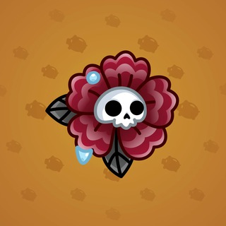 Skull Flower #17256