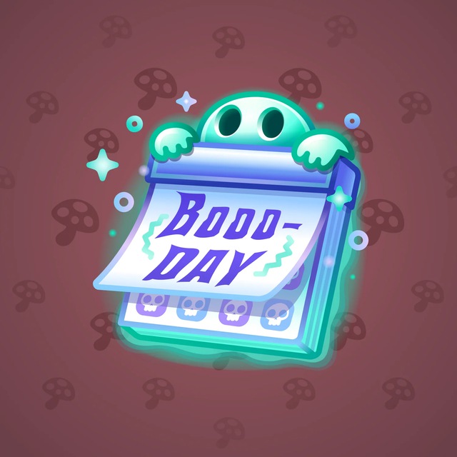 NFT-подарок Desk Calendar Ghost Party