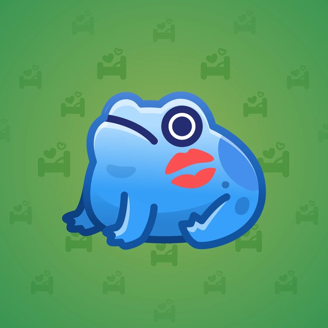NFT-подарок Kissed Frog Sky Leaper