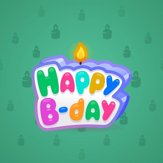 B-Day Candle #199819