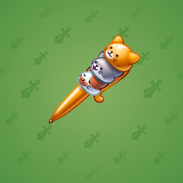 NFT-подарок Fine Pen Triple Meow