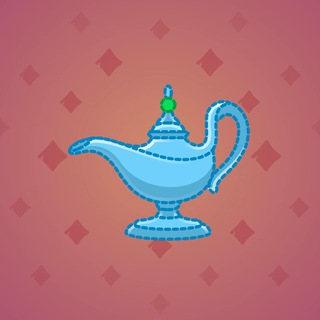 Genie Lamp #2876