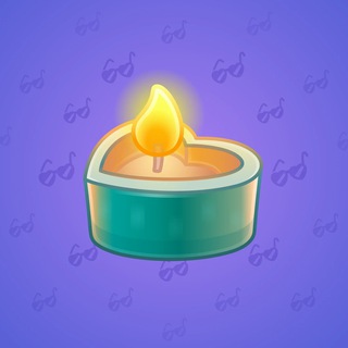 Love Candle #5165