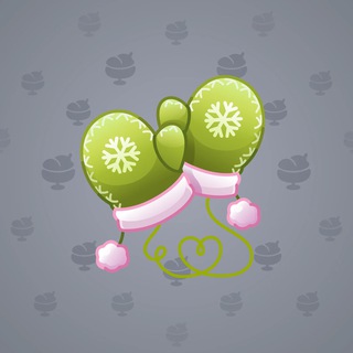 Snow Mittens #25691