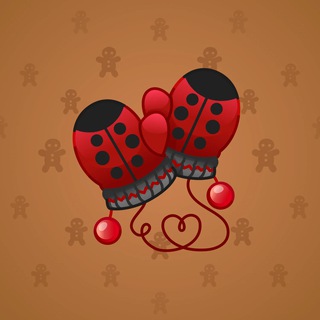 Snow Mittens #1860