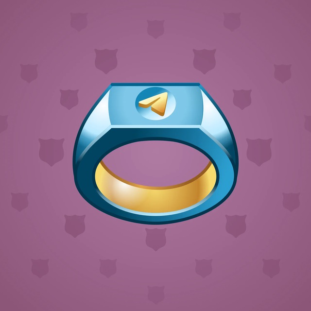 NFT-подарок Signet Ring Blue Gold