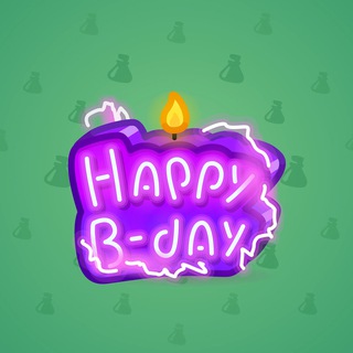B-Day Candle #234565