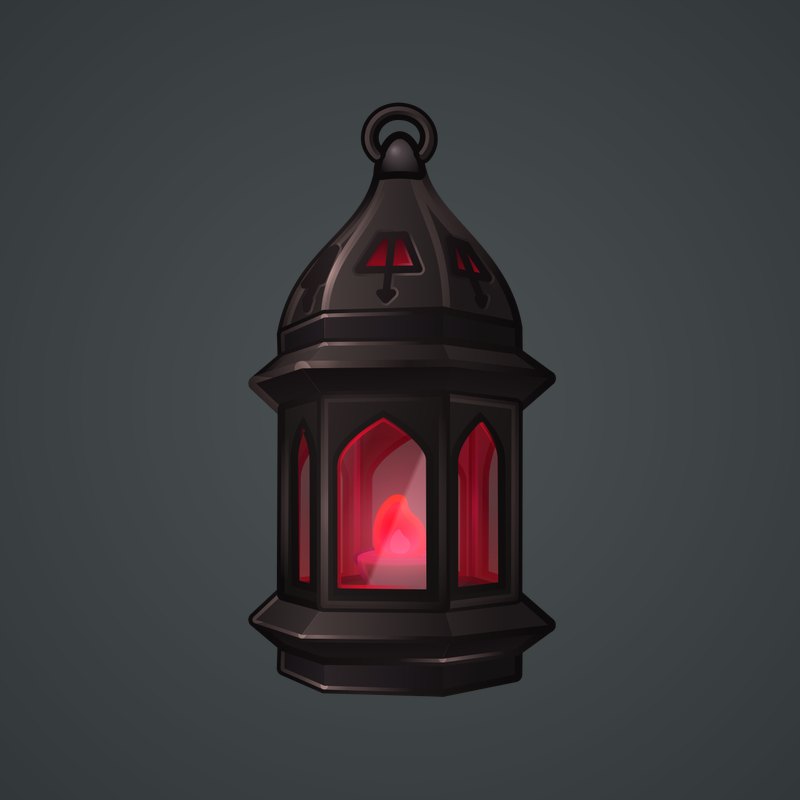 NFT-подарок Mirage Lamp Crimson Dusk