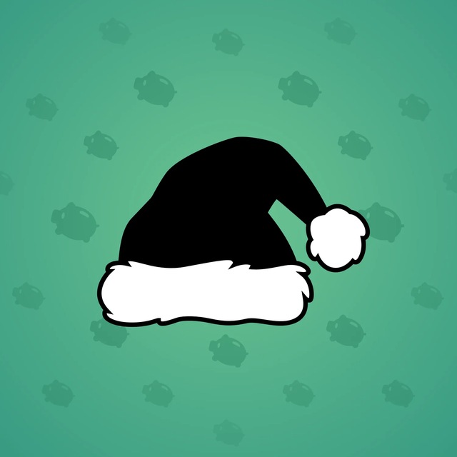 NFT-подарок Santa Hat Black Drops