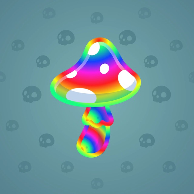 NFT-подарок Spy Agaric Rainbow Glow