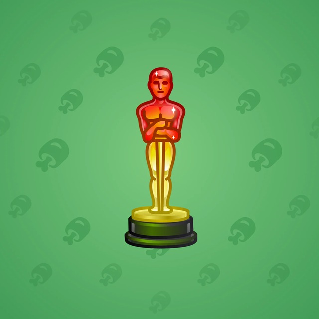 NFT-подарок Mini Oscar Molten Gold