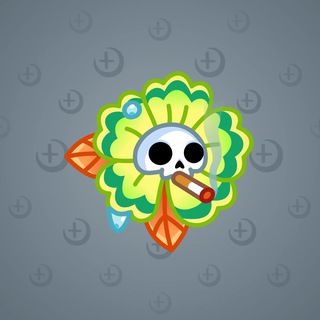 Skull Flower #7798