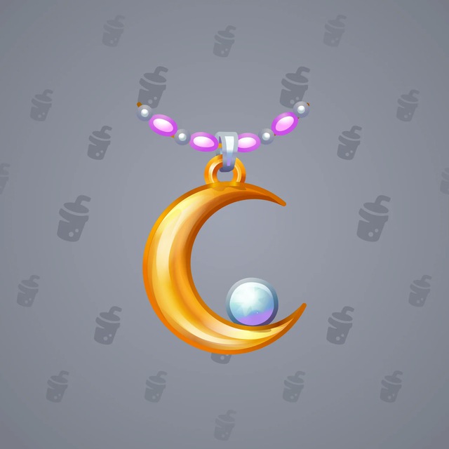 NFT-подарок Moon Pendant Diamond Tear