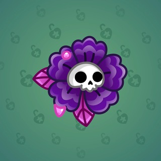 Skull Flower #18938