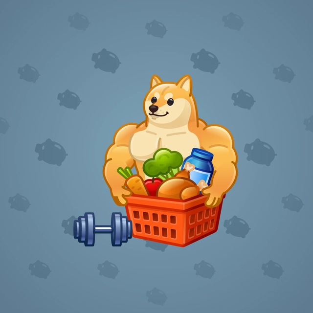 NFT-подарок Spring Basket Strong Doge