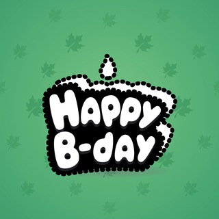 B-Day Candle #166600