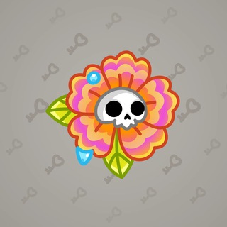 Skull Flower #20190