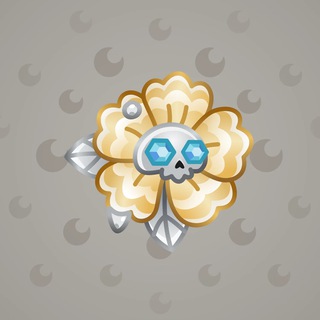 Skull Flower #11704