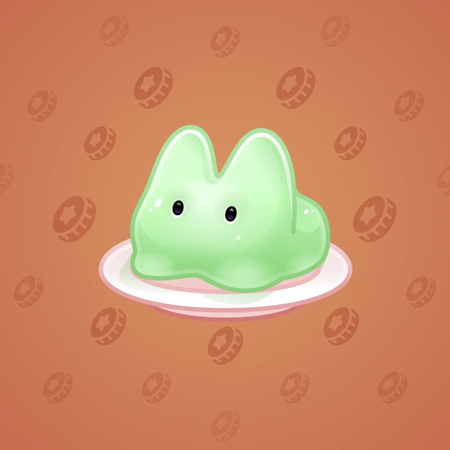 NFT-подарок Jelly Bunny Grass Gel