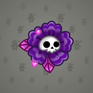 Skull Flower #14758