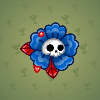 Skull Flower #3405
