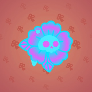 Skull Flower #4656
