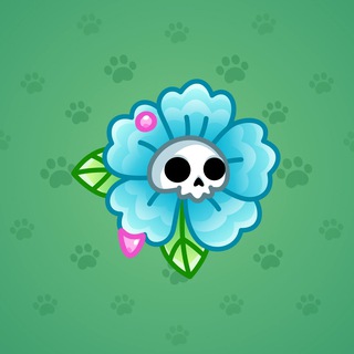 Skull Flower #16742