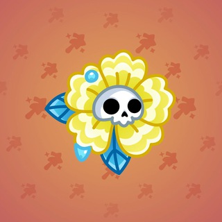 Skull Flower #1340