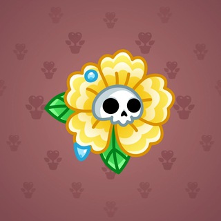 Skull Flower #1457