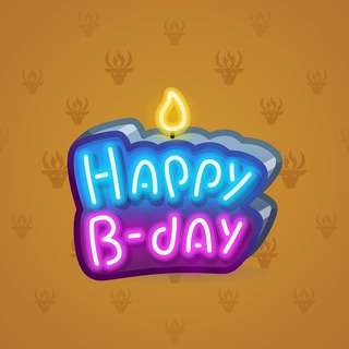 B-Day Candle #222530