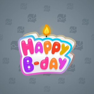 B-Day Candle #84913