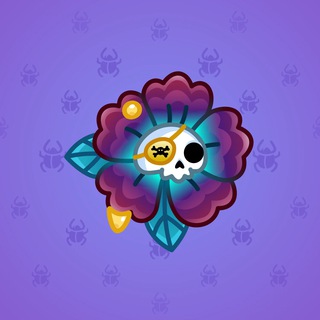 Skull Flower #14588