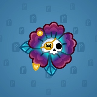 Skull Flower #2613