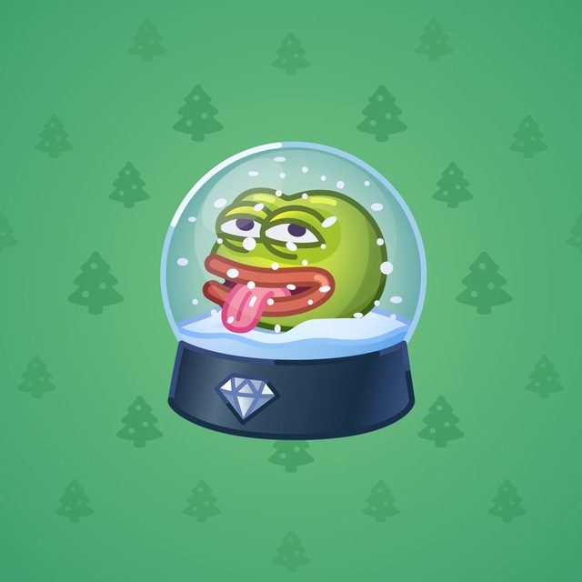 NFT-подарок Snow Globe Pepe Frost