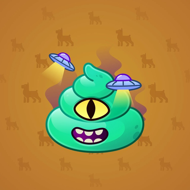 NFT-подарок Happy Brownie Alien