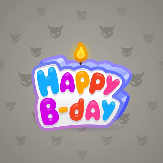 NFT-подарок B-Day Candle Confetti