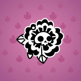 Skull Flower #2543