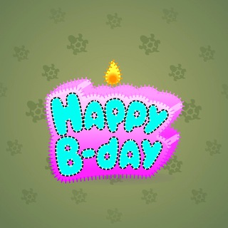B-Day Candle #17812