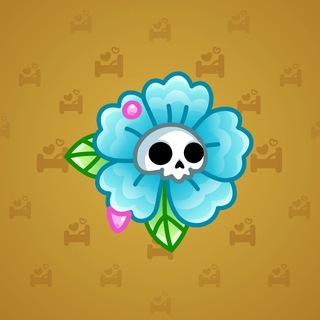 Skull Flower #20394