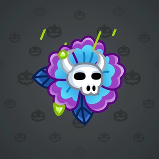Skull Flower #19103