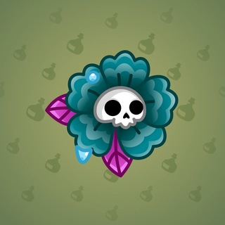 Skull Flower #2459